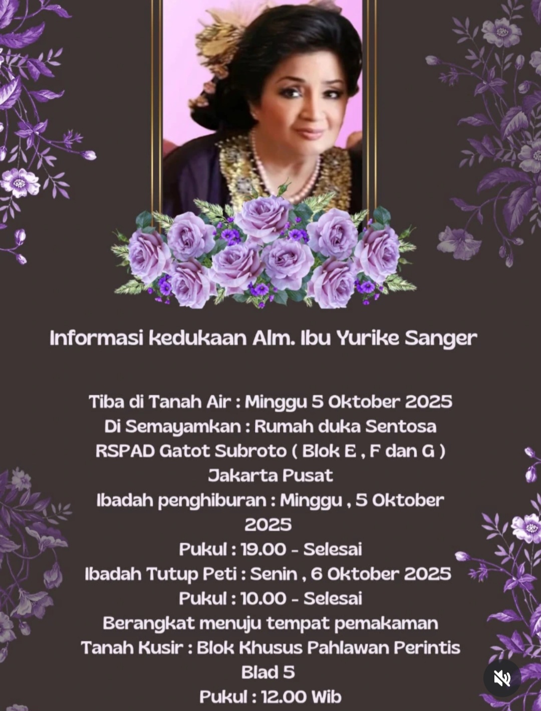 Yurike Sanger akhirnya tiba di Tanah Air.